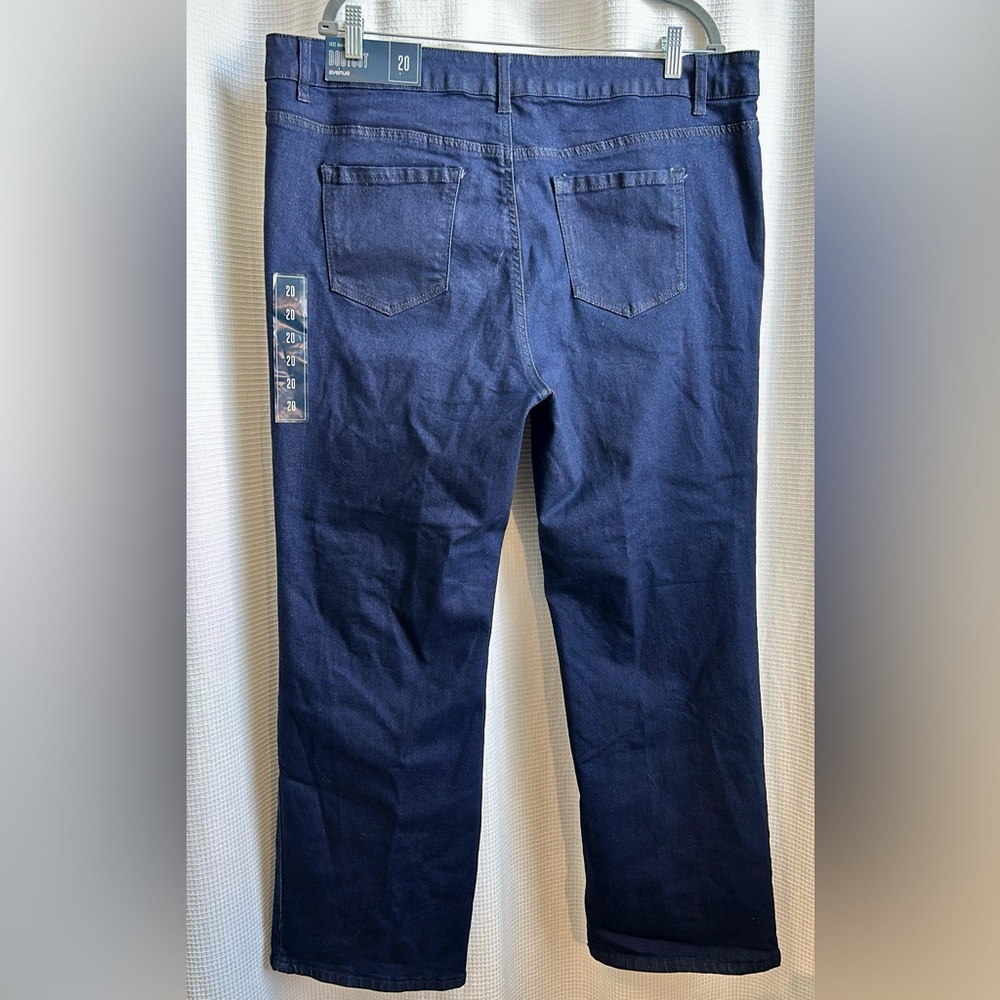 Avenue 1432 Denim Bootcut Jeans Navy Size 20 - Picture 2 of 5
